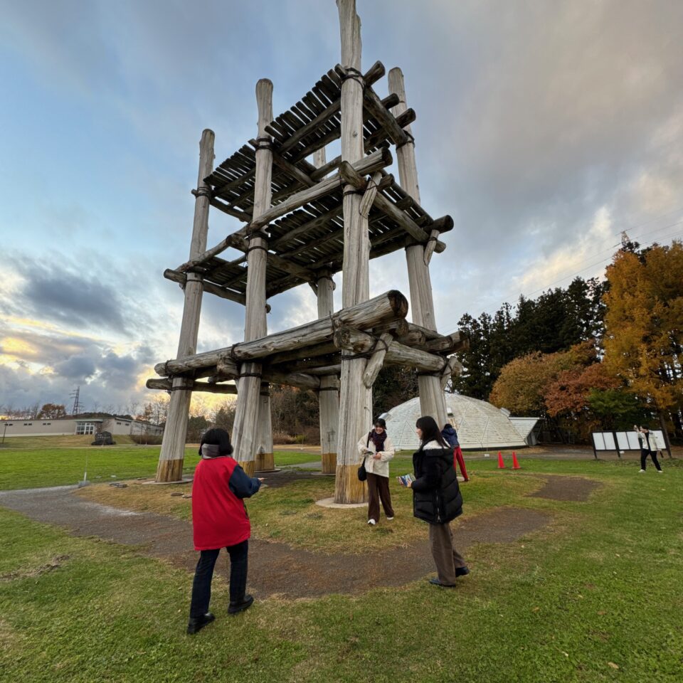 学外ゼミ(三内丸山遺跡見学)