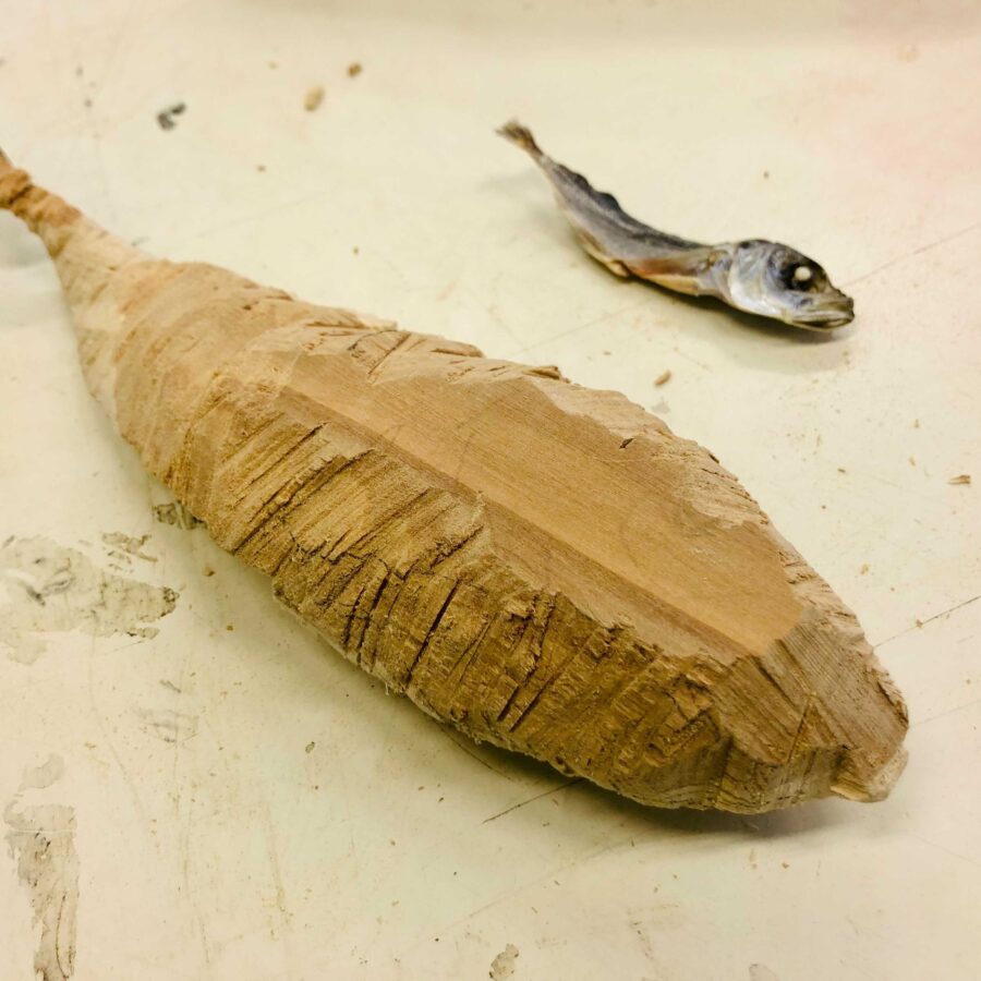 アジの干物「作り」